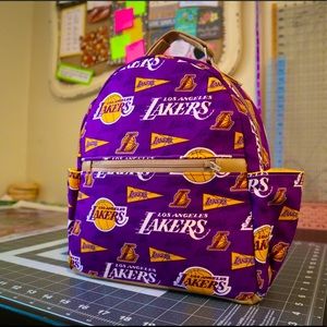 Lakers Backpack Purse